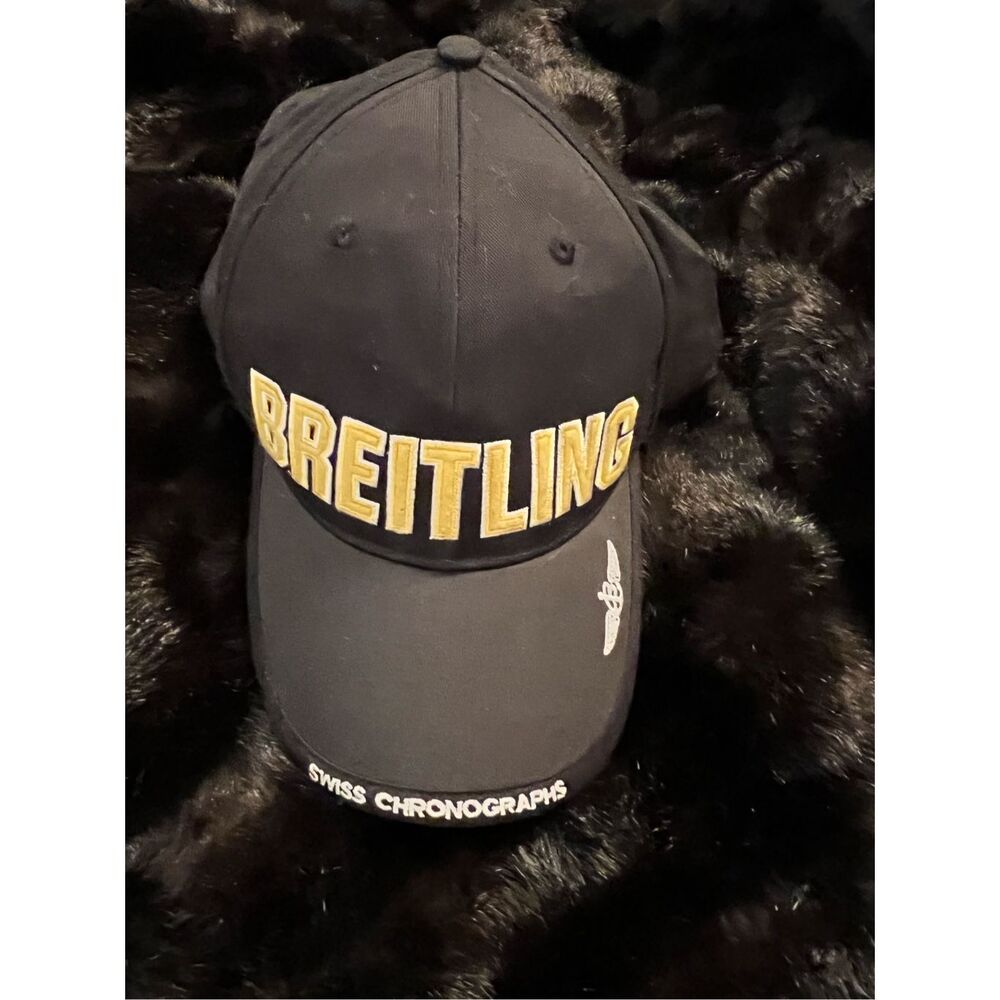 Breitling Hat Baseball Cap Adjustable Strap Back … - image 3